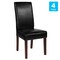 Flash Furniture 19 W, 21.5 L, 40 H 4-QY-A37-9061-BKL-GG - alternate 6